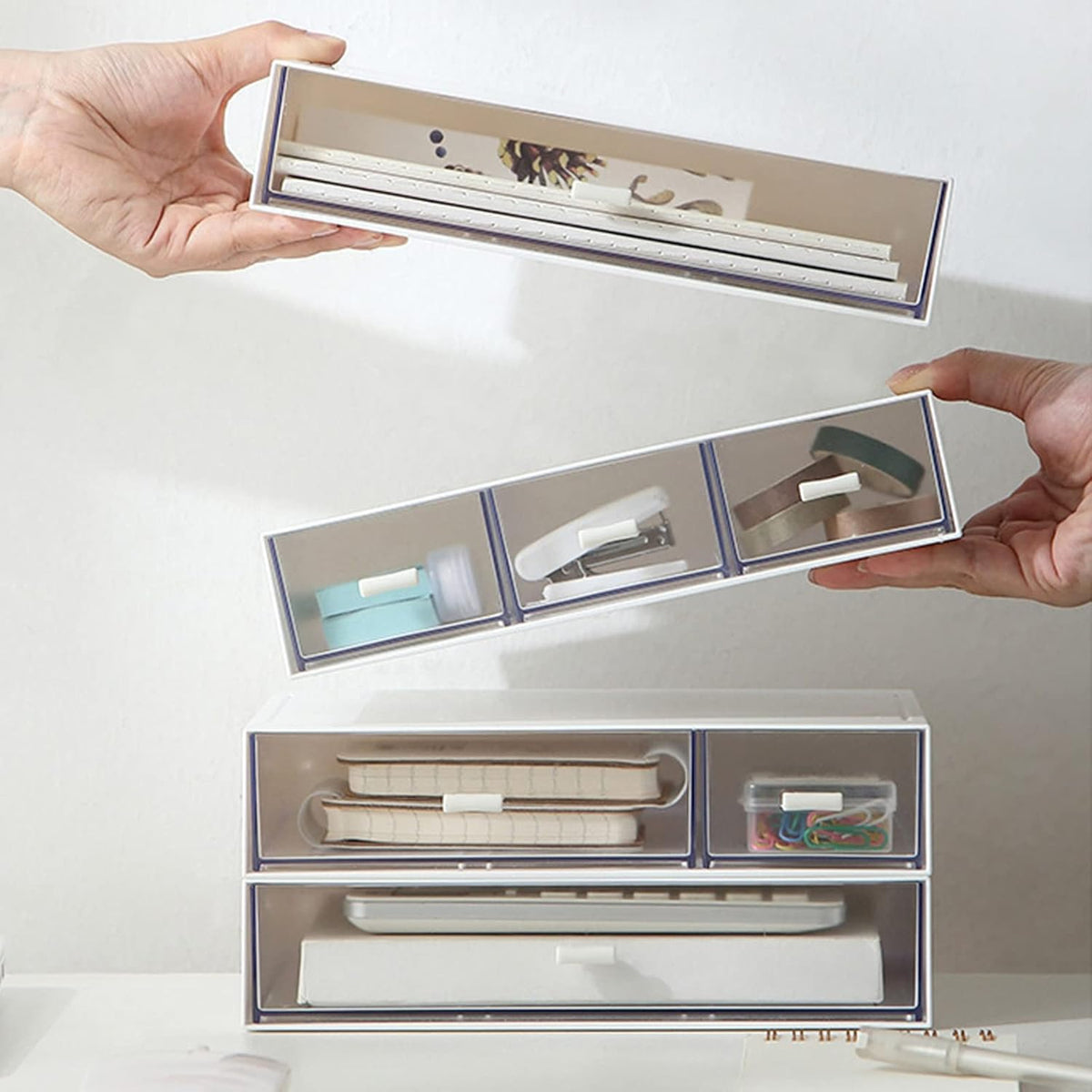 Clear Desktop Storage Drawer - view 2