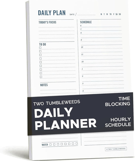 Undated Daily Planner Pad - view 1