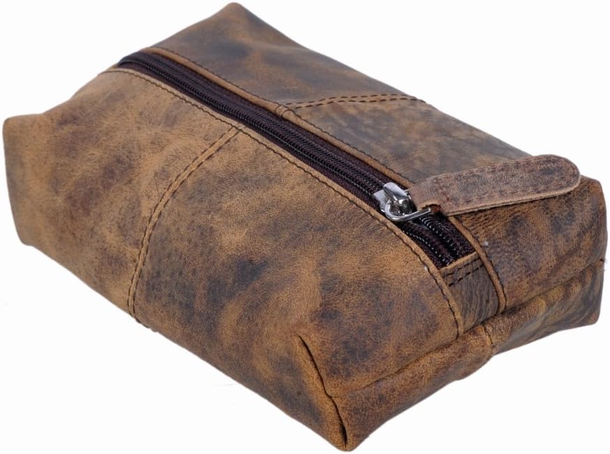 Brown Zip Pencil Pouch - view 2