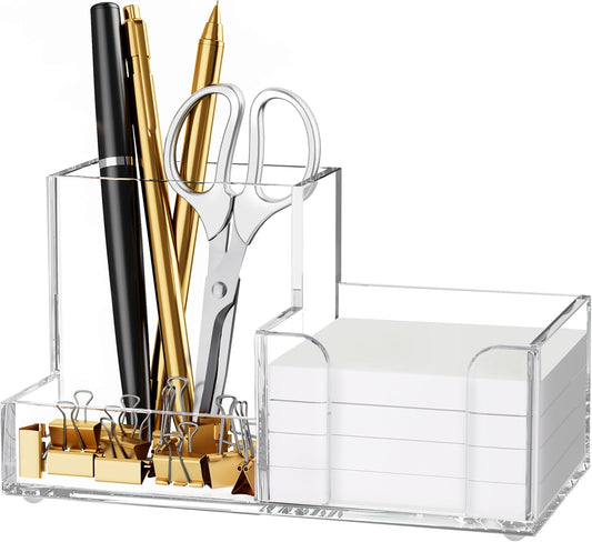 Acrylic Pen and Memo Organizer - view 1