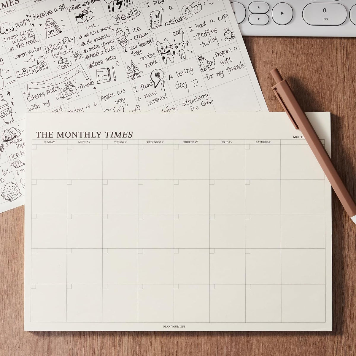 Monthly Planner Desk Pad - view 2