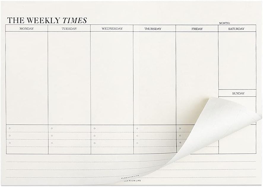 Weekly Planner Pad - view 1