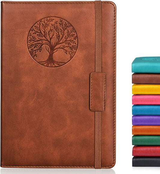 Brown Tree Cover Notebook - view 1